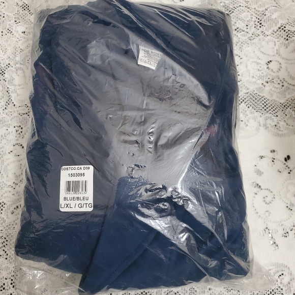 Joe Boxer Blue Robe L/XL - Picture 2 of 4